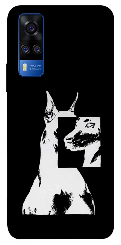 Чехол itsPrint Look для Vivo Y51a, black, купить оптом с доставкой