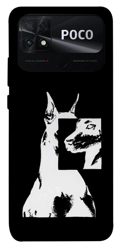 Чехол itsPrint Look для Xiaomi Poco C40, black, купить оптом с доставкой