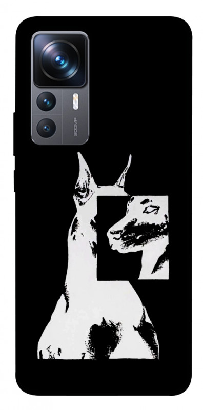 Чехол itsPrint Look для Xiaomi 12T / 12T Pro, black, купить оптом с доставкой