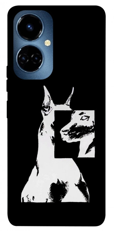 Чехол itsPrint Look для TECNO Camon 19 (CI6n) / 19 Pro (CI8n), black, купить оптом с доставкой