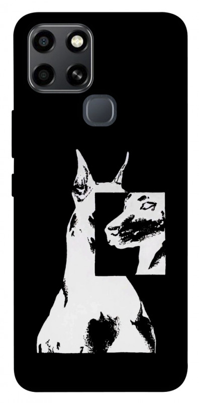 Чехол itsPrint Look для Infinix Smart 6, black, купить оптом с доставкой