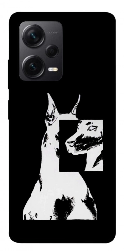 Чехол itsPrint Look для Xiaomi Redmi Note 12 Pro+ 5G, black, купить оптом с доставкой