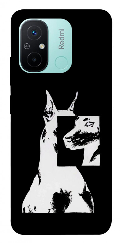 Чехол itsPrint Look для Xiaomi Redmi 12C, black, купить оптом с доставкой