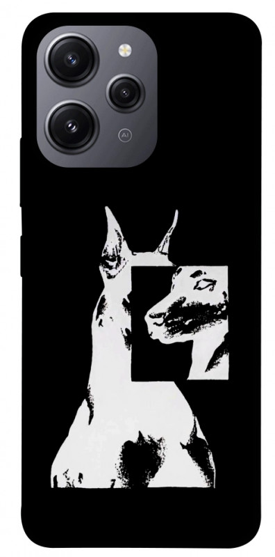 Чехол itsPrint Look для Xiaomi Redmi 12, black, купить оптом с доставкой