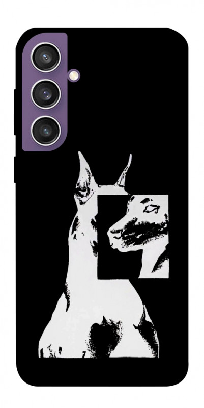 Чехол itsPrint Look для Samsung Galaxy S23 FE, black, купить оптом с доставкой