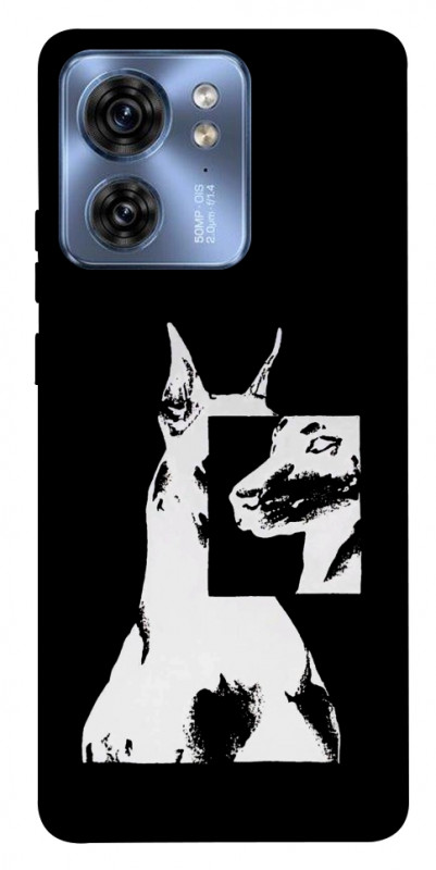 Чехол itsPrint Look для Motorola Edge 40, black, купить оптом с доставкой