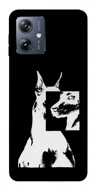 Чехол itsPrint Look для Motorola Moto G54, black, купить оптом с доставкой