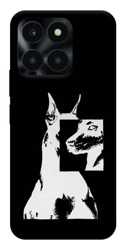 Чехол itsPrint Look для Huawei Honor X6a, black, купить оптом с доставкой