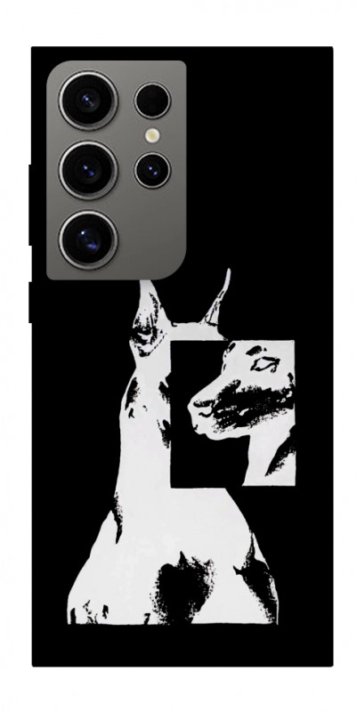 Чехол itsPrint Look для Samsung Galaxy S24 Ultra, black, купить оптом с доставкой