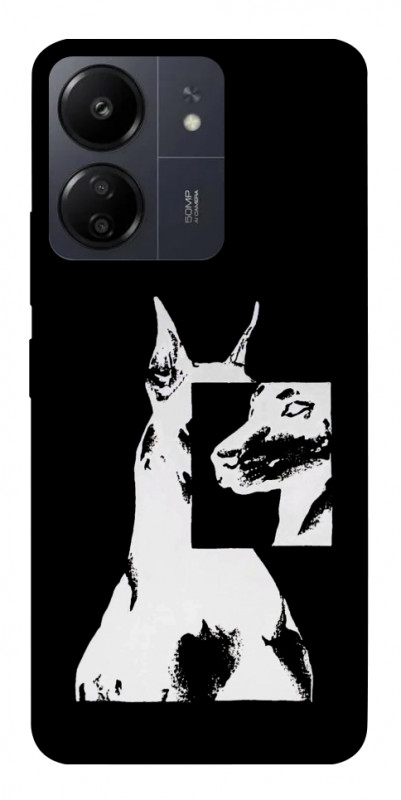Чехол itsPrint Look для Xiaomi Redmi 13C, black, купить оптом с доставкой