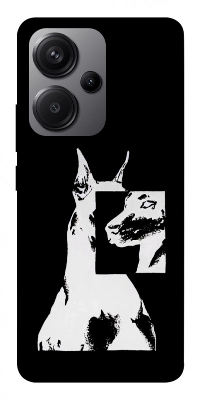 Чехол itsPrint Look для Xiaomi Redmi Note 13 Pro+, black, купить оптом с доставкой