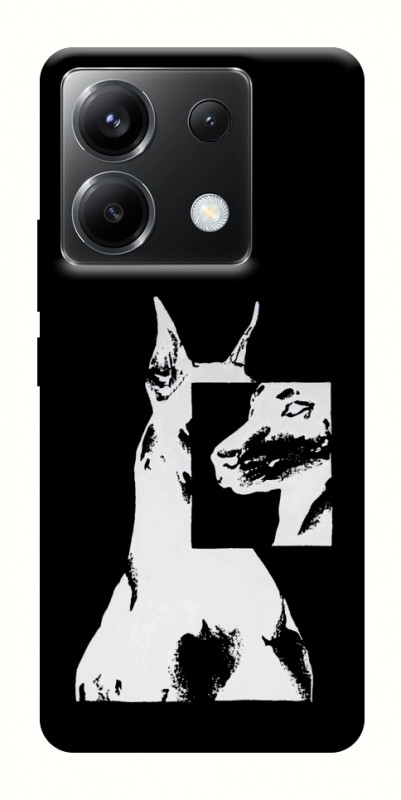 Чехол itsPrint Look для Xiaomi Poco X6, black, купить оптом с доставкой