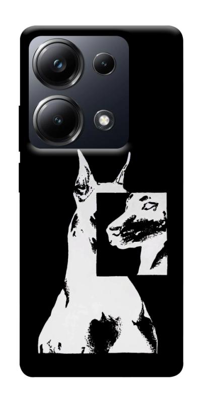 Чехол itsPrint Look для Xiaomi Redmi 13 4G / Poco M6 4G, black, купить оптом с доставкой