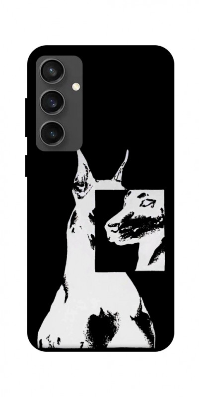 Чехол itsPrint Look для Samsung Galaxy S24 FE, black, купить оптом с доставкой