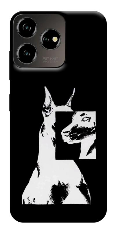 Чехол itsPrint Look для ZTE Blade V50 Desing 4G, black, купить оптом с доставкой
