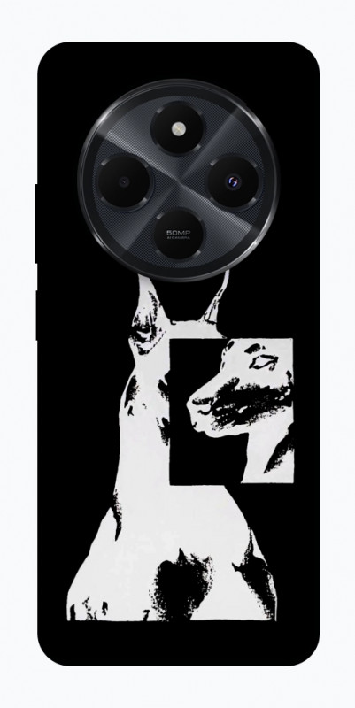 Чехол itsPrint Look для Xiaomi Redmi 14C / Poco C75, black, купить оптом с доставкой
