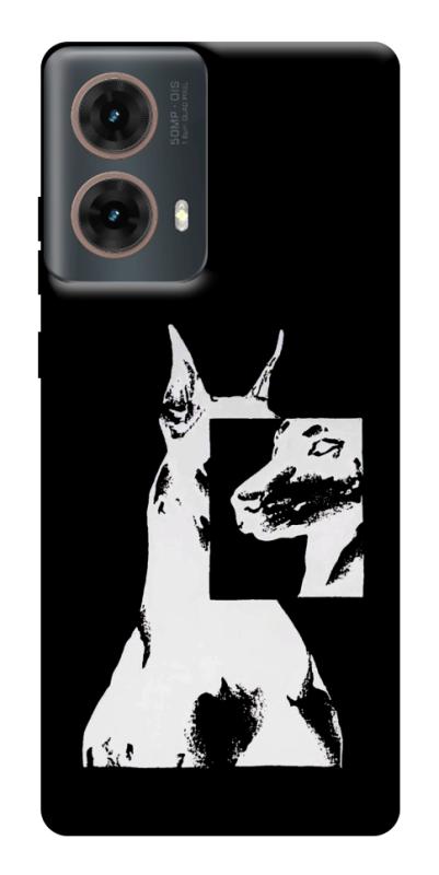 Чехол itsPrint Look для Motorola Moto G85, black, купить оптом с доставкой