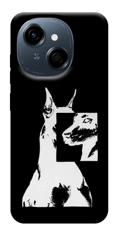 Чехол itsPrint Look для TECNO Spark Go 1, black, купить оптом с доставкой