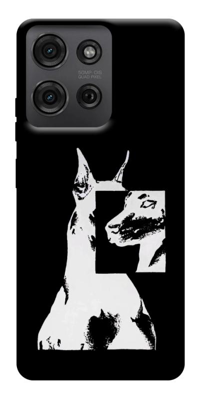 Чехол itsPrint Look для Motorola Moto G75 5G, black, купить оптом с доставкой