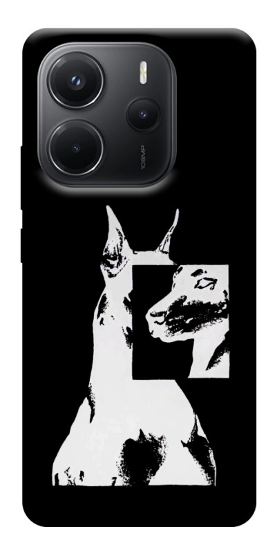 Чехол itsPrint Look для Xiaomi Redmi Note 14 4G (Int. version), black, купить оптом с доставкой