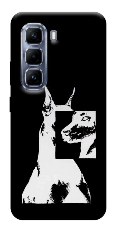 Чехол itsPrint Look для Infinix Hot 50 Pro, black, купить оптом с доставкой