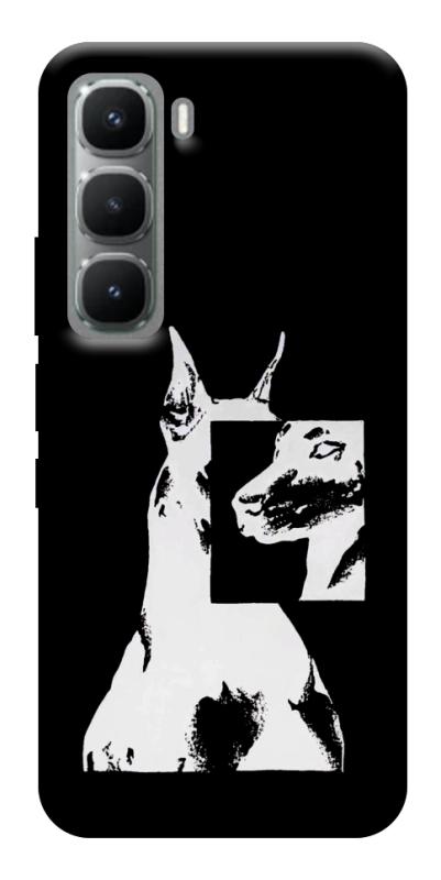 Чехол itsPrint Look для Infinix Hot 60 Pro+, black, купить оптом с доставкой