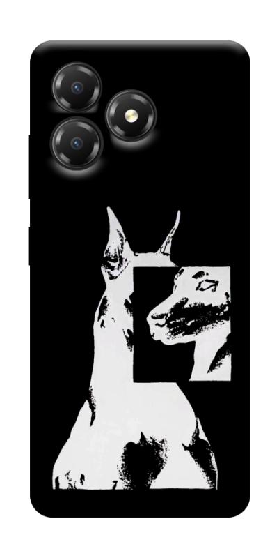 Чохол itsPrint Look для ZTE Blade A36, black, купити оптом з доставкою
