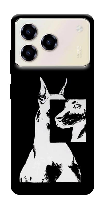 Чехол itsPrint Look для ZTE Blade A76, black, купить оптом с доставкой