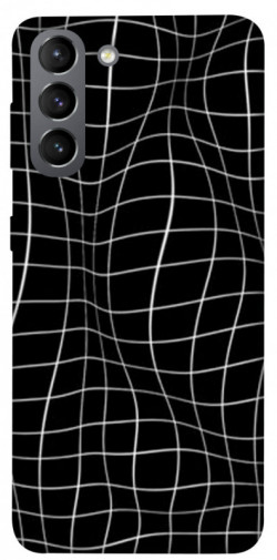 Чехол itsPrint Warped grid для Samsung Galaxy S21