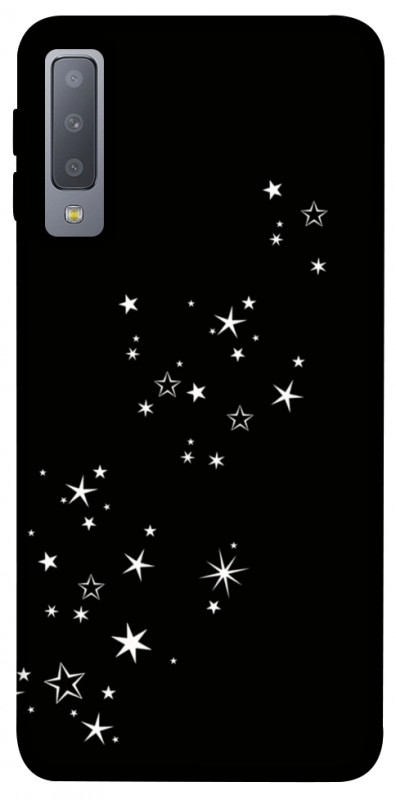 Чехол itsPrint Stars way для Samsung A750 Galaxy A7 (2018), black, купить оптом с доставкой