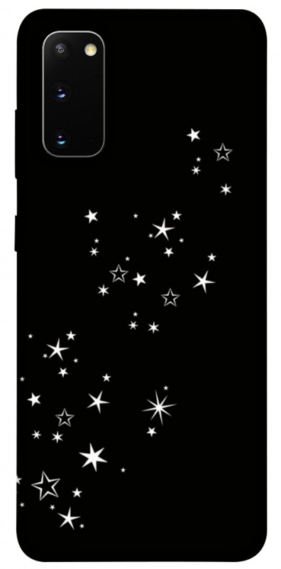 Чехол itsPrint Stars way для Samsung Galaxy S20, black, купить оптом с доставкой