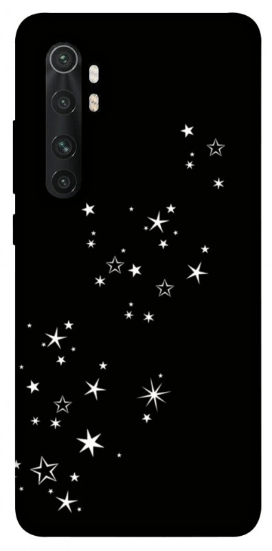 Чехол itsPrint Stars way для Xiaomi Mi Note 10 Lite, black, купить оптом с доставкой