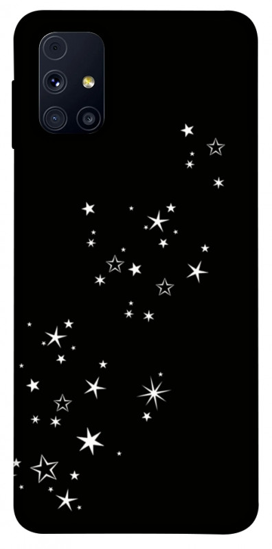 Чехол itsPrint Stars way для Samsung Galaxy M31s, black, купить оптом с доставкой