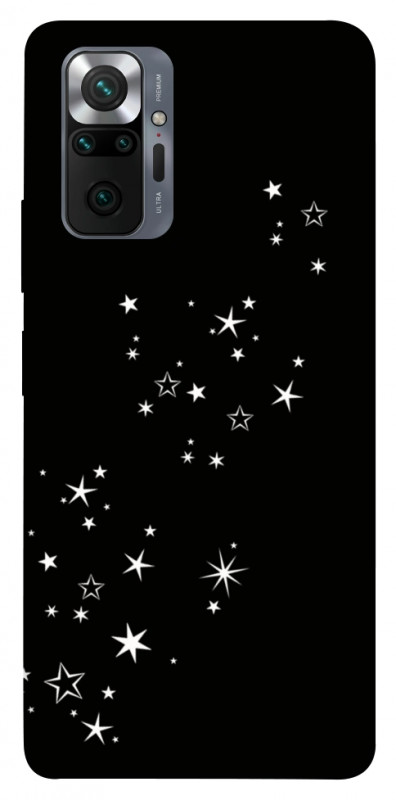 Чехол itsPrint Stars way для Xiaomi Redmi Note 10 Pro, black, купить оптом с доставкой