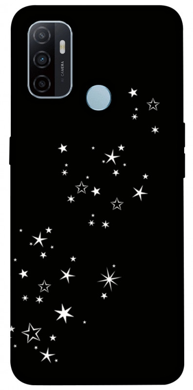 Чехол itsPrint Stars way для Oppo A53 / A32 / A33, black, купить оптом с доставкой