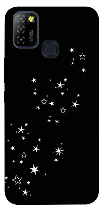 Чехол itsPrint Stars way для Infinix Hot 10 Lite, black, купить оптом с доставкой