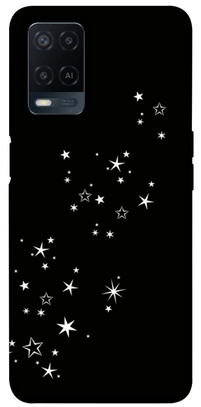 Чехол itsPrint Stars way для Oppo A16s / A16, black, купить оптом с доставкой