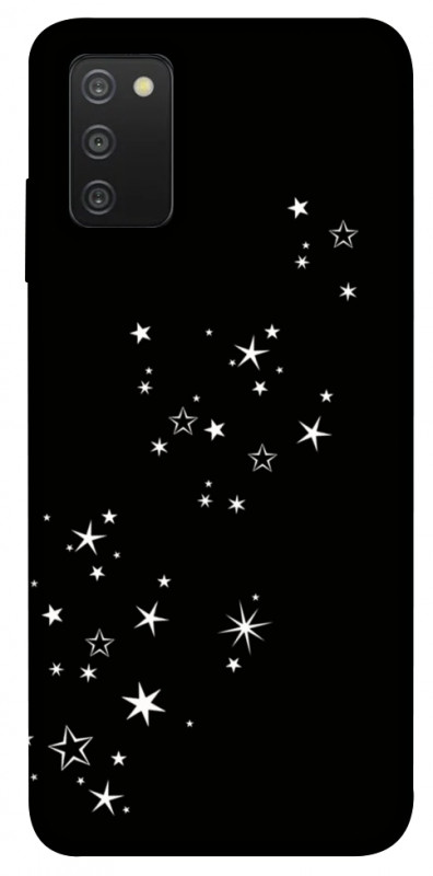 Чехол itsPrint Stars way для Samsung Galaxy A03s, black, купить оптом с доставкой
