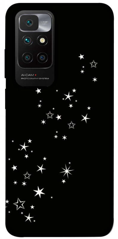 Чехол itsPrint Stars way для Xiaomi Redmi 10, black, купить оптом с доставкой