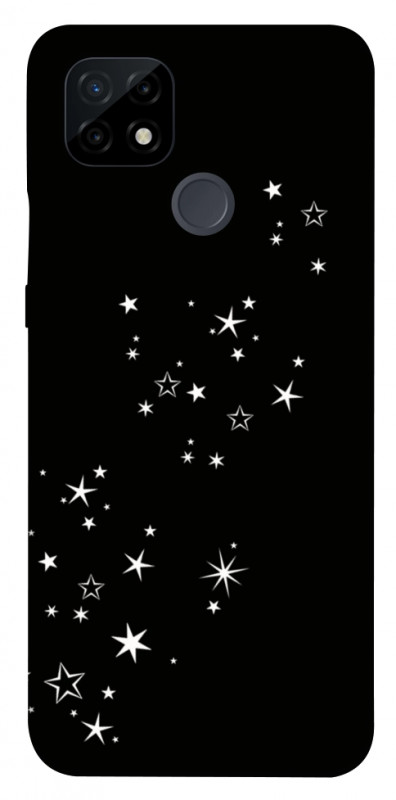 Чехол itsPrint Stars way для Realme C21, black, купить оптом с доставкой