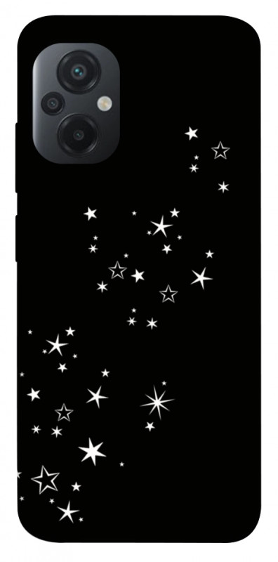 Чехол itsPrint Stars way для Xiaomi Poco M5, black, купить оптом с доставкой