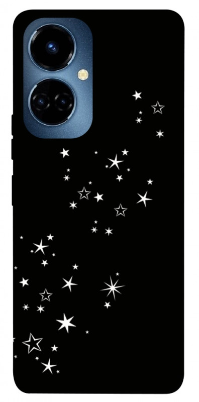 Чехол itsPrint Stars way для TECNO Camon 19 (CI6n) / 19 Pro (CI8n), black, купить оптом с доставкой