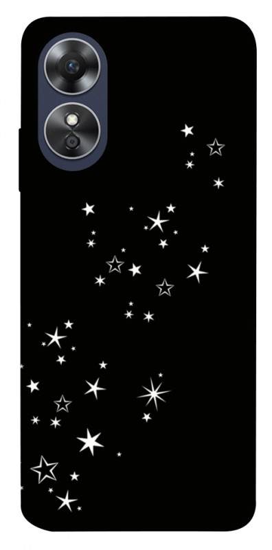 Чехол itsPrint Stars way для Oppo A17, black, купить оптом с доставкой
