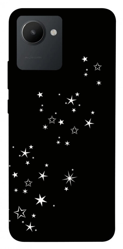Чехол itsPrint Stars way для Realme C30s, black, купить оптом с доставкой