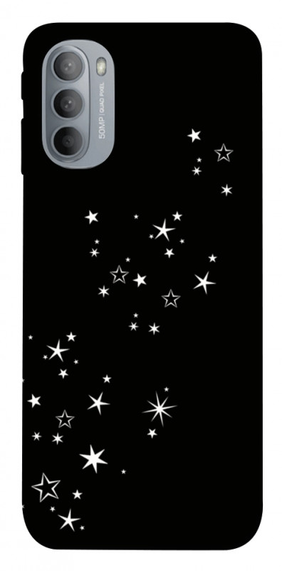 Чехол itsPrint Stars way для Motorola Moto G31, black, купить оптом с доставкой