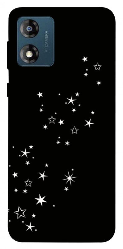 Чехол itsPrint Stars way для Motorola Moto E13, black, купить оптом с доставкой