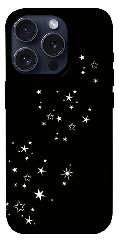 Чехол itsPrint Stars way для Apple iPhone 15 Pro (6.1"), black, купить оптом с доставкой