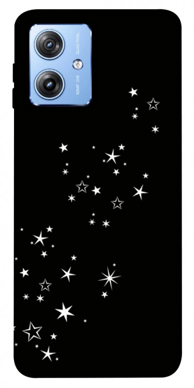 Чохол itsPrint Stars way для Motorola Moto G84, black, купити оптом з доставкою