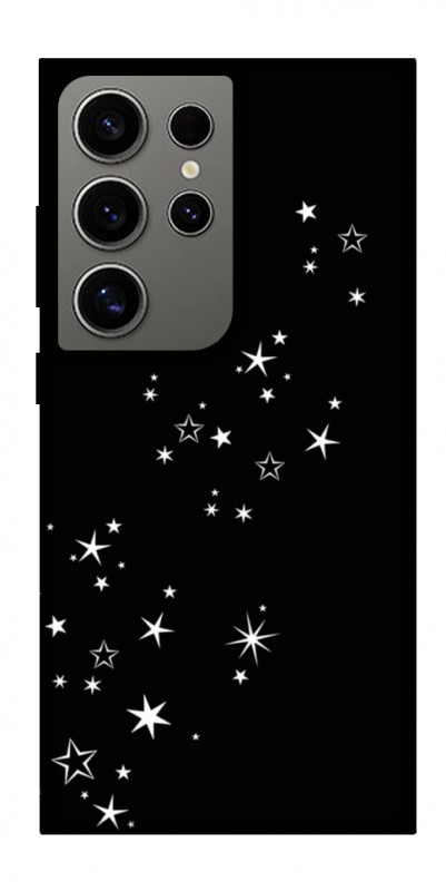Чехол itsPrint Stars way для Samsung Galaxy S24 Ultra, black, купить оптом с доставкой