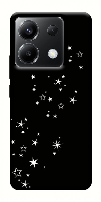 Чехол itsPrint Stars way для Xiaomi Poco X6, black, купить оптом с доставкой